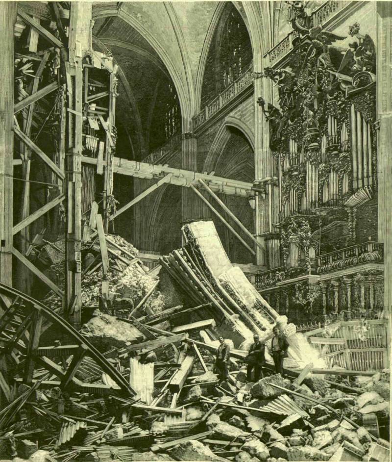 Terremoto En Sevilla Hundimiento Catedral Sevilla
